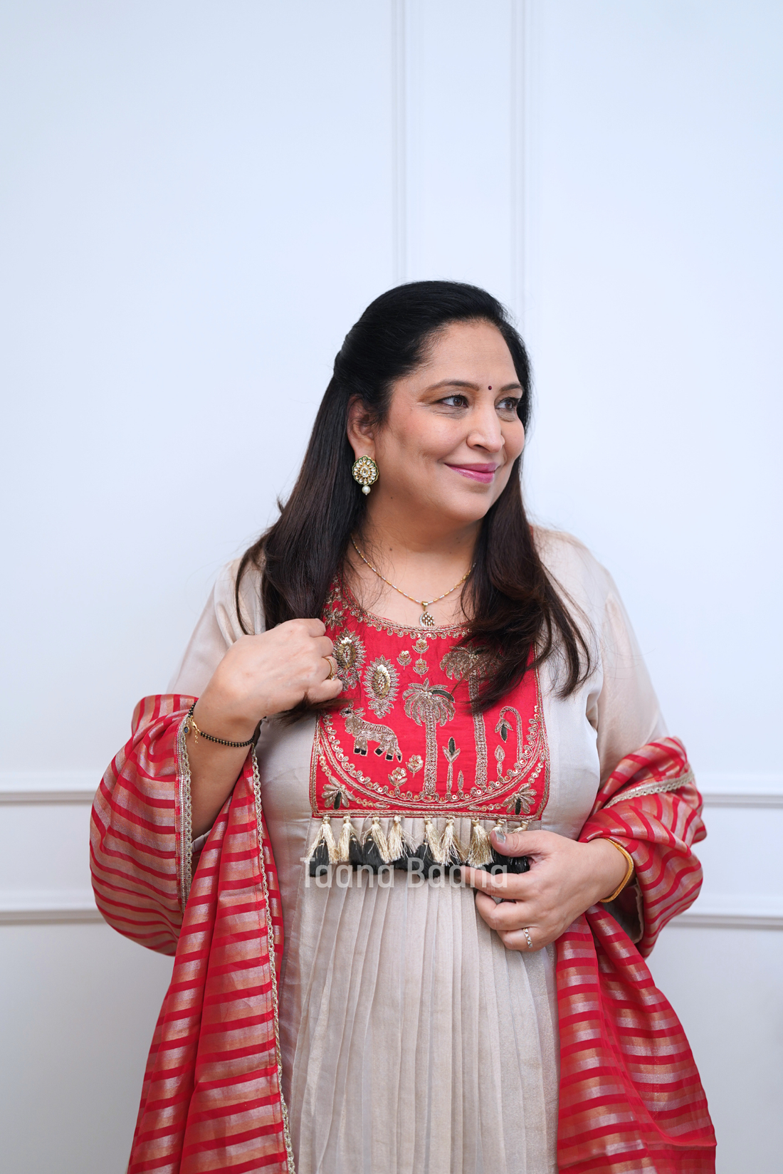 Dupatta Pant Set
