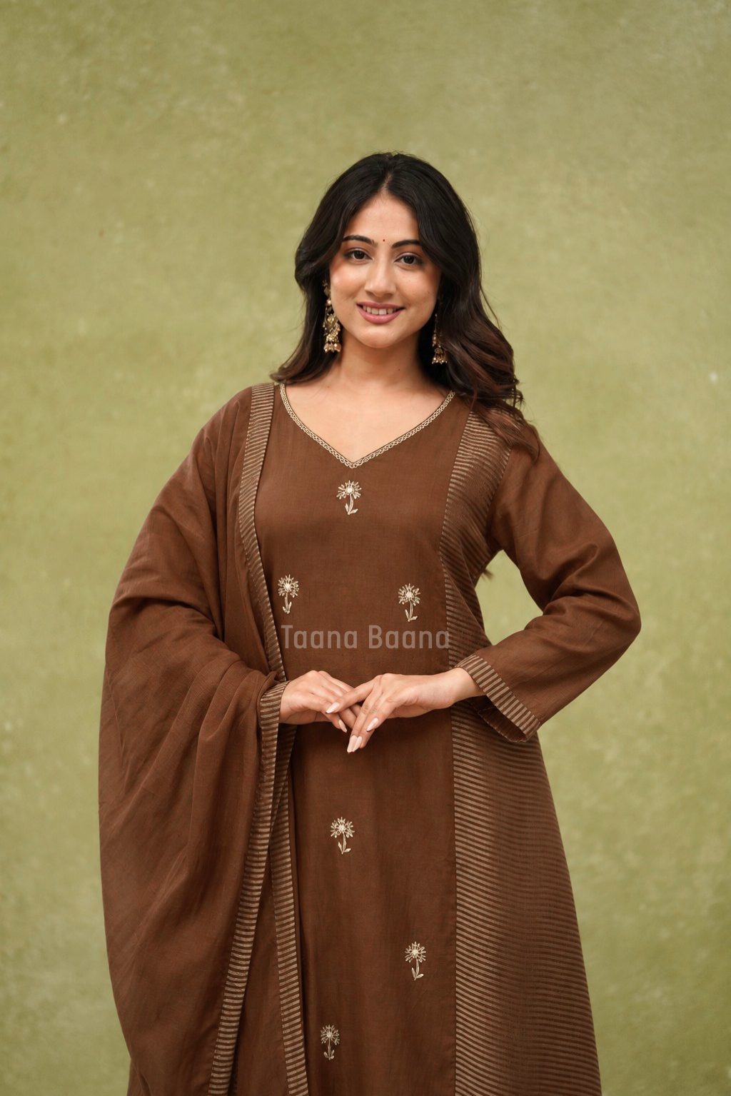 Anarkali Dupatta Set