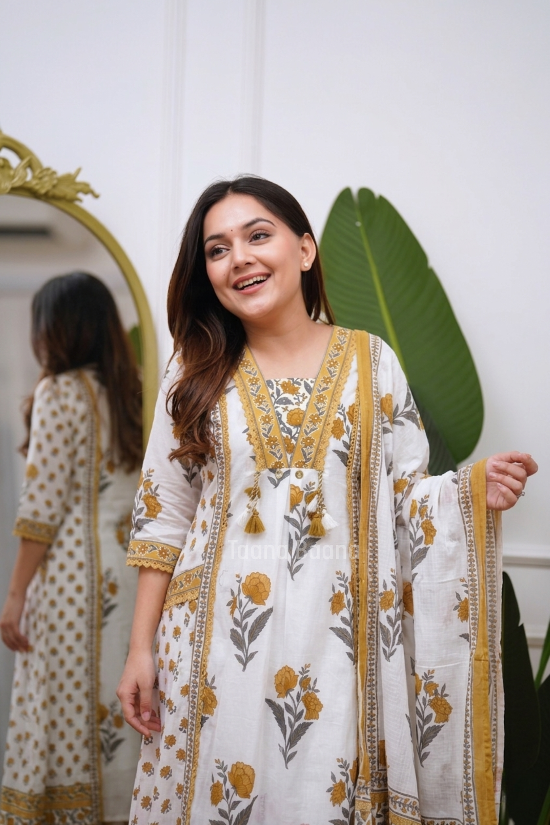 Dupatta Pant Set