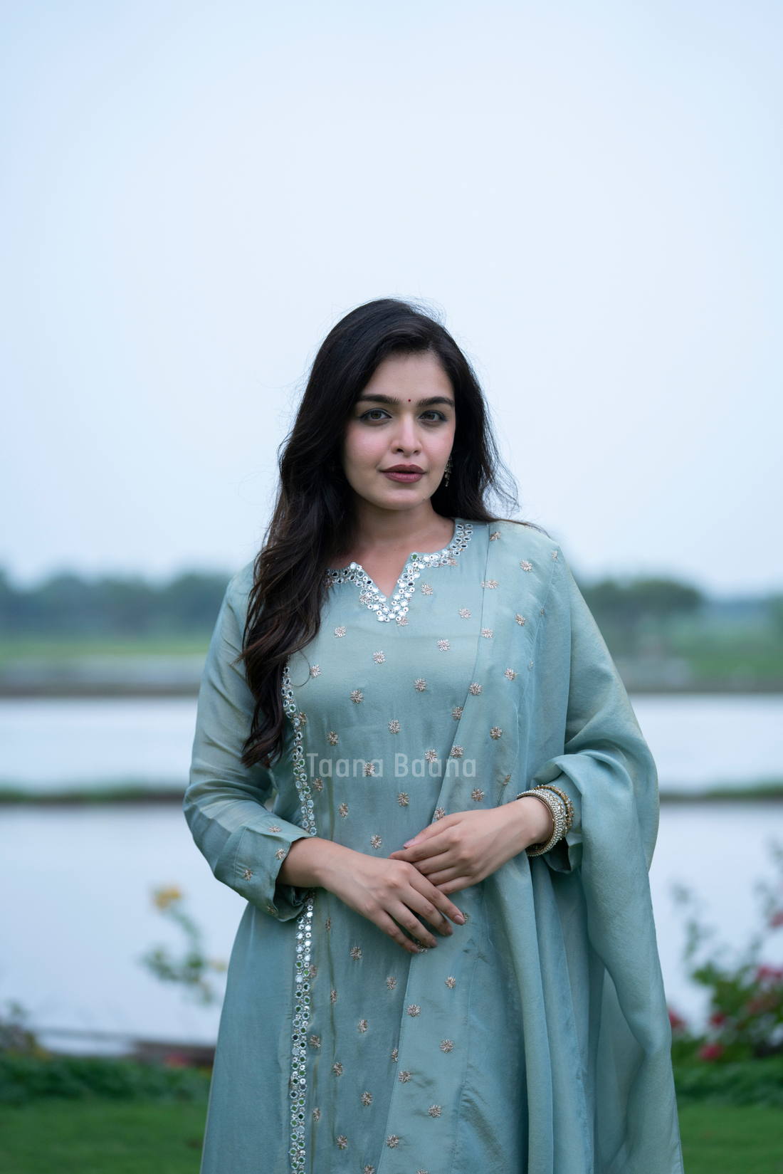 Dupatta Plazo Set