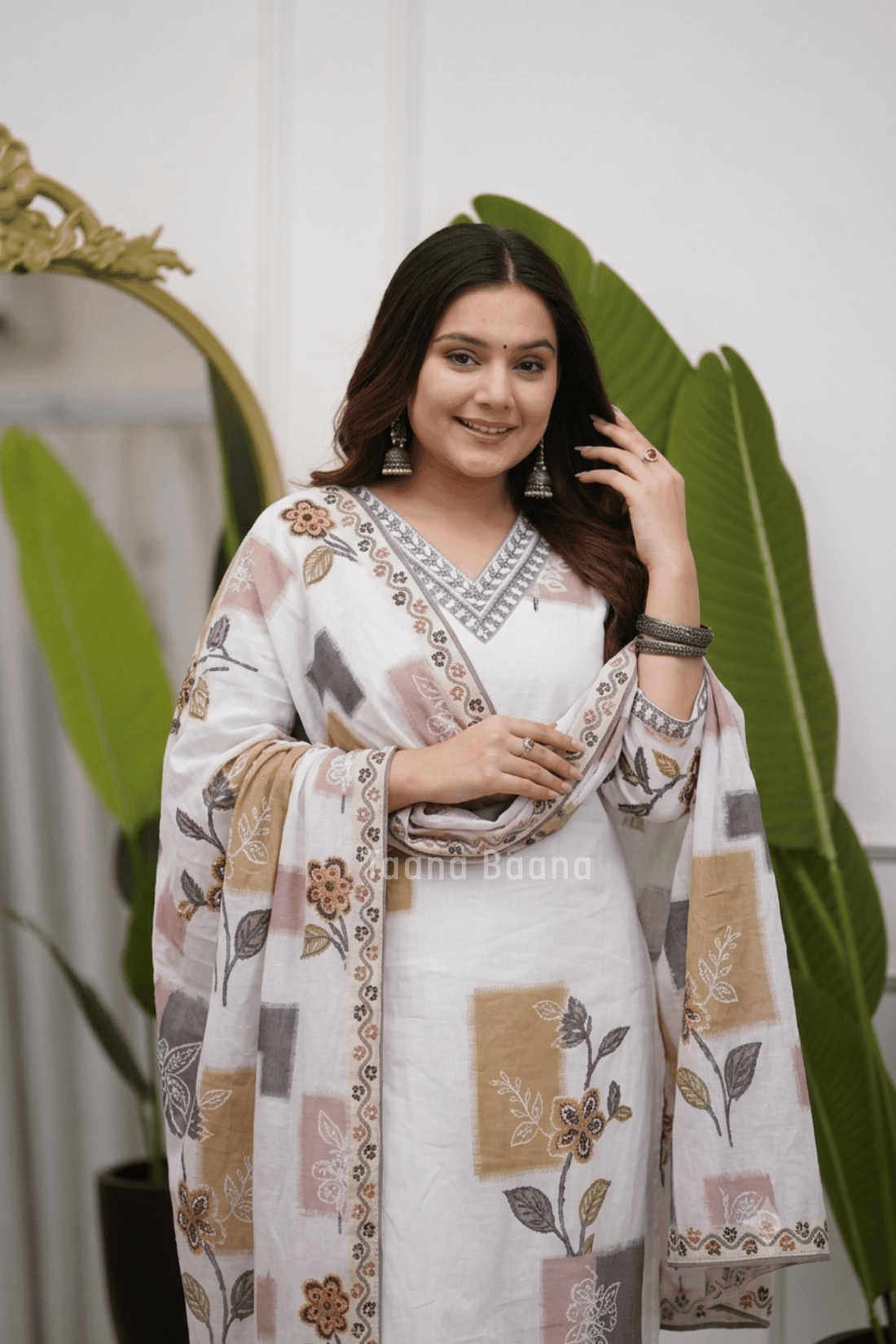 Dupatta Pant Set