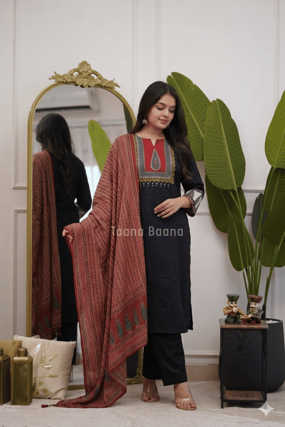 Dupatta Pant Set