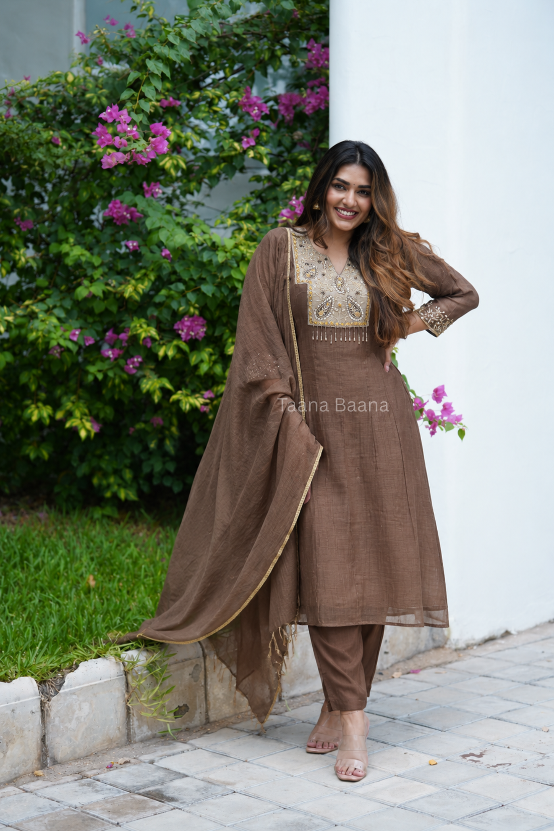 Dupatta Pant Set