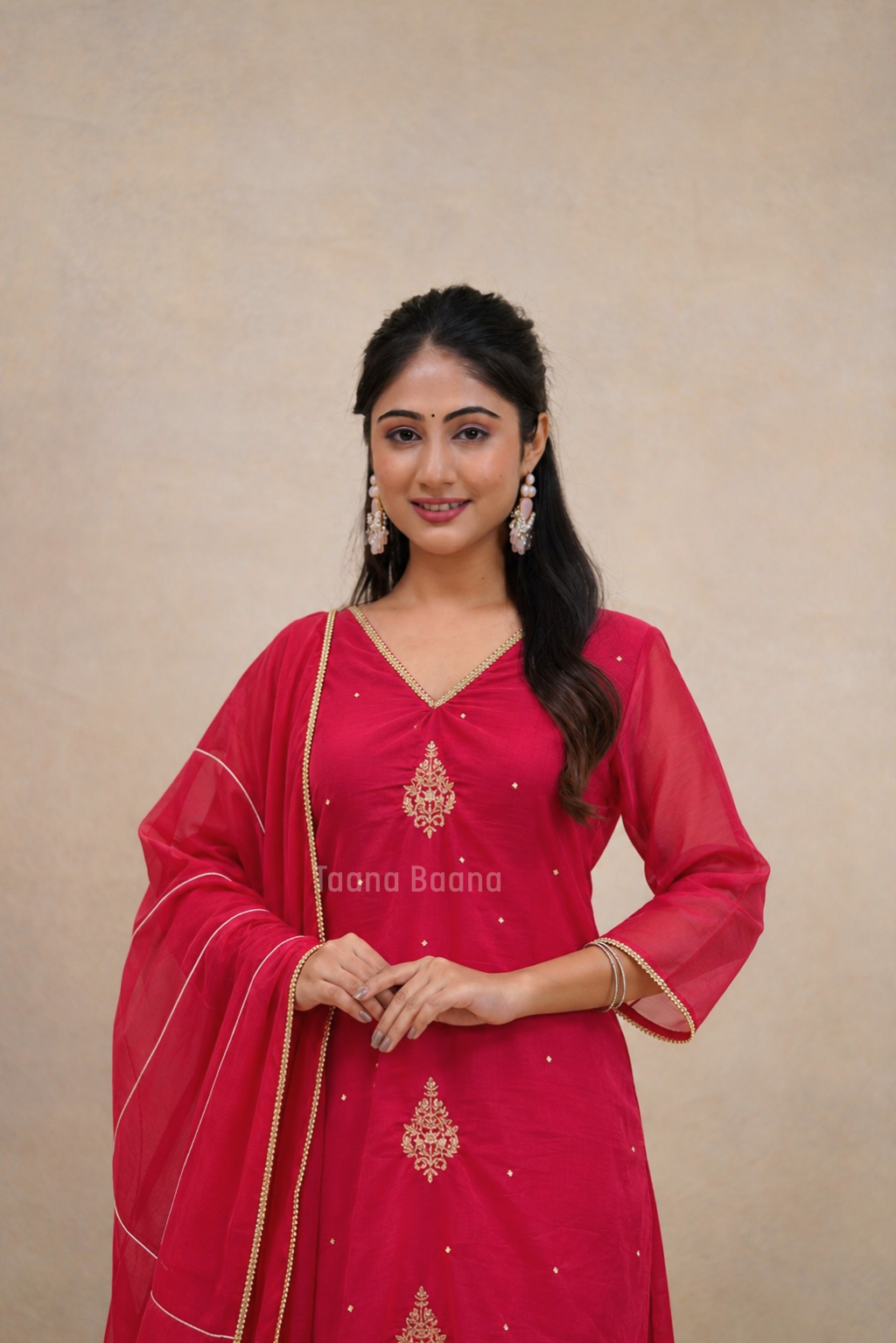 Dupatta Pant Set