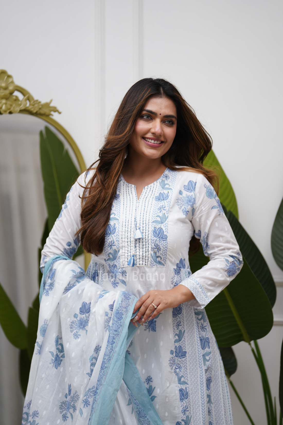 Dupatta Pant Set