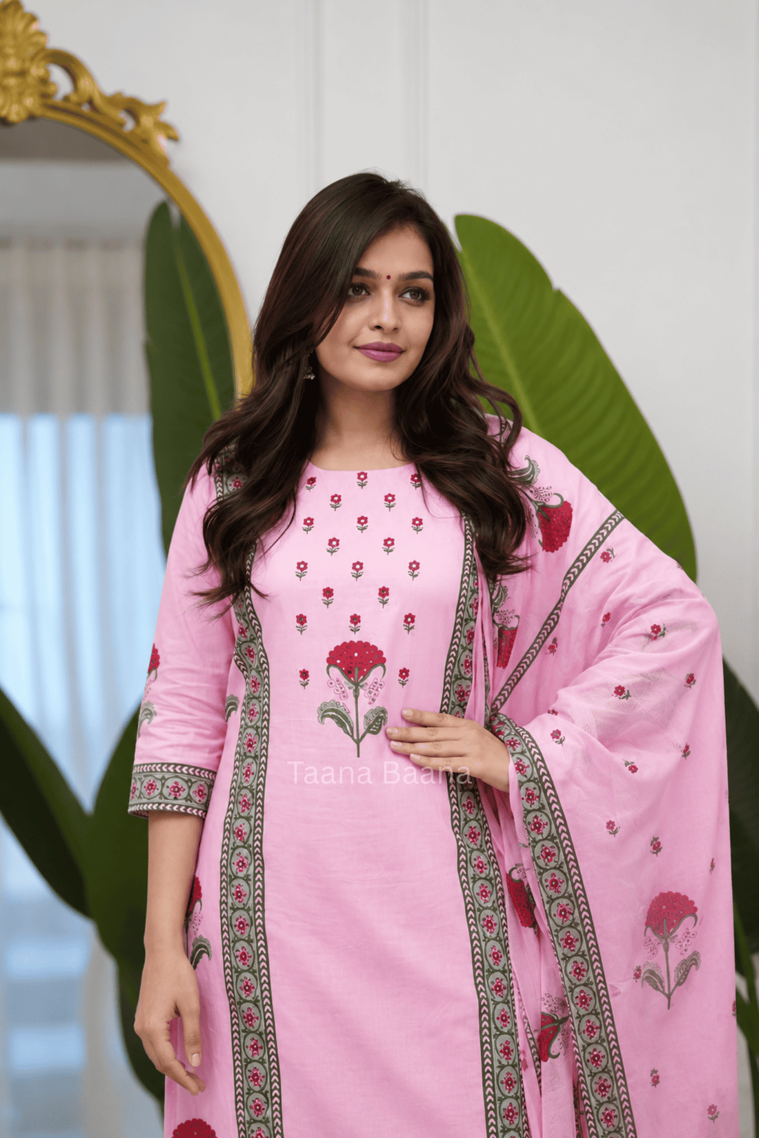 Dupatta Pant Set