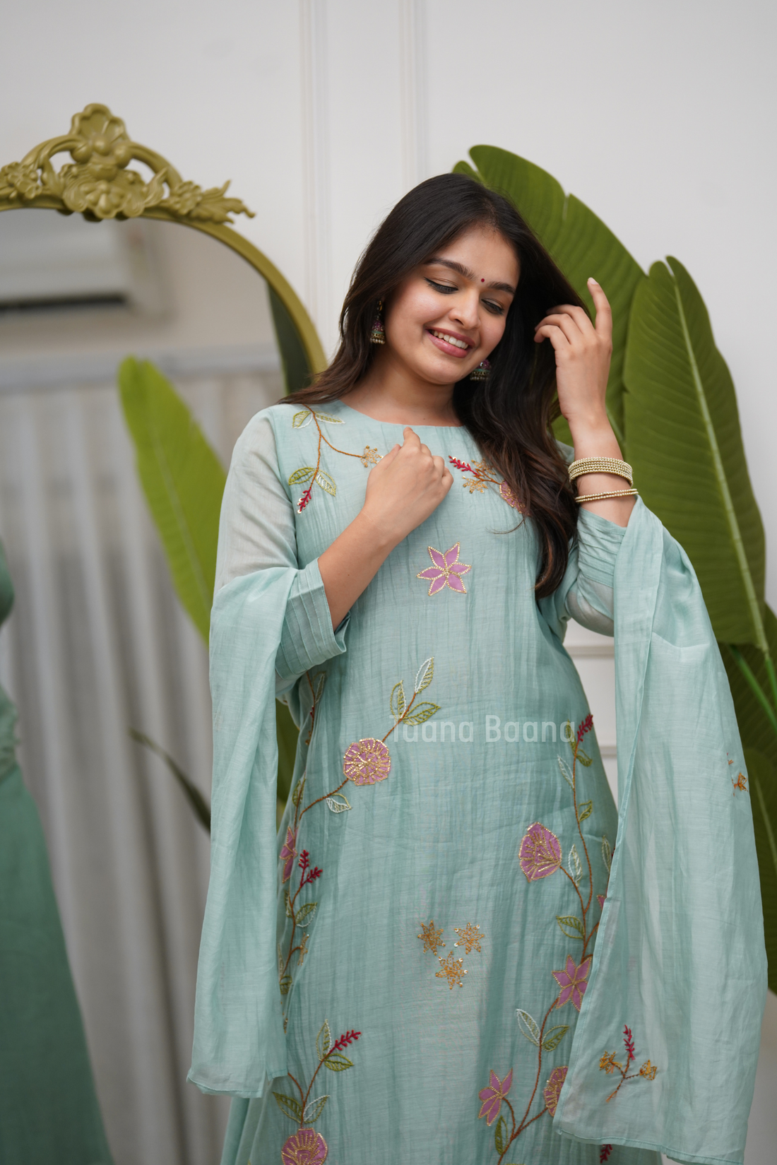 Dupatta Pant Set