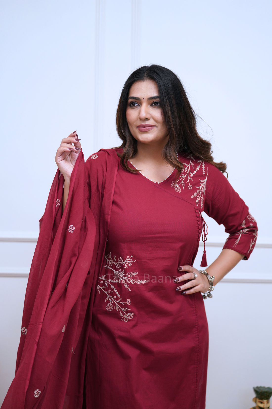 Dupatta Pant Set