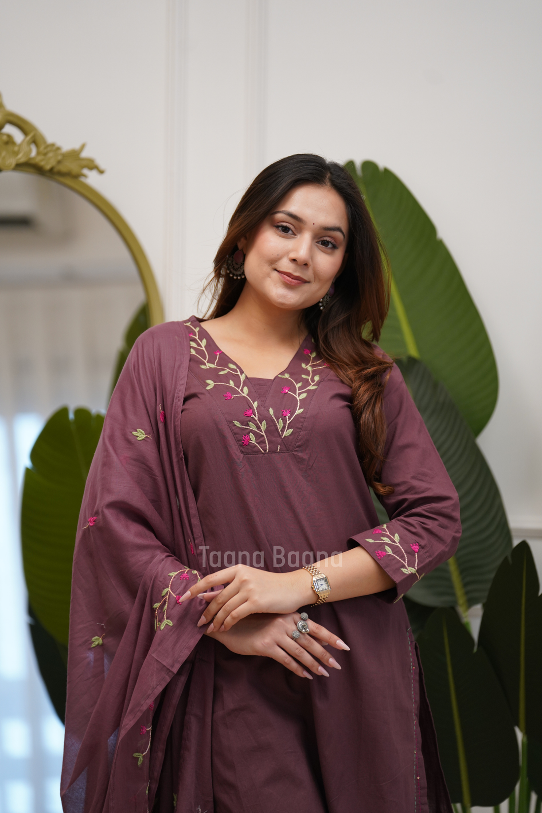 Dupatta Pant Set