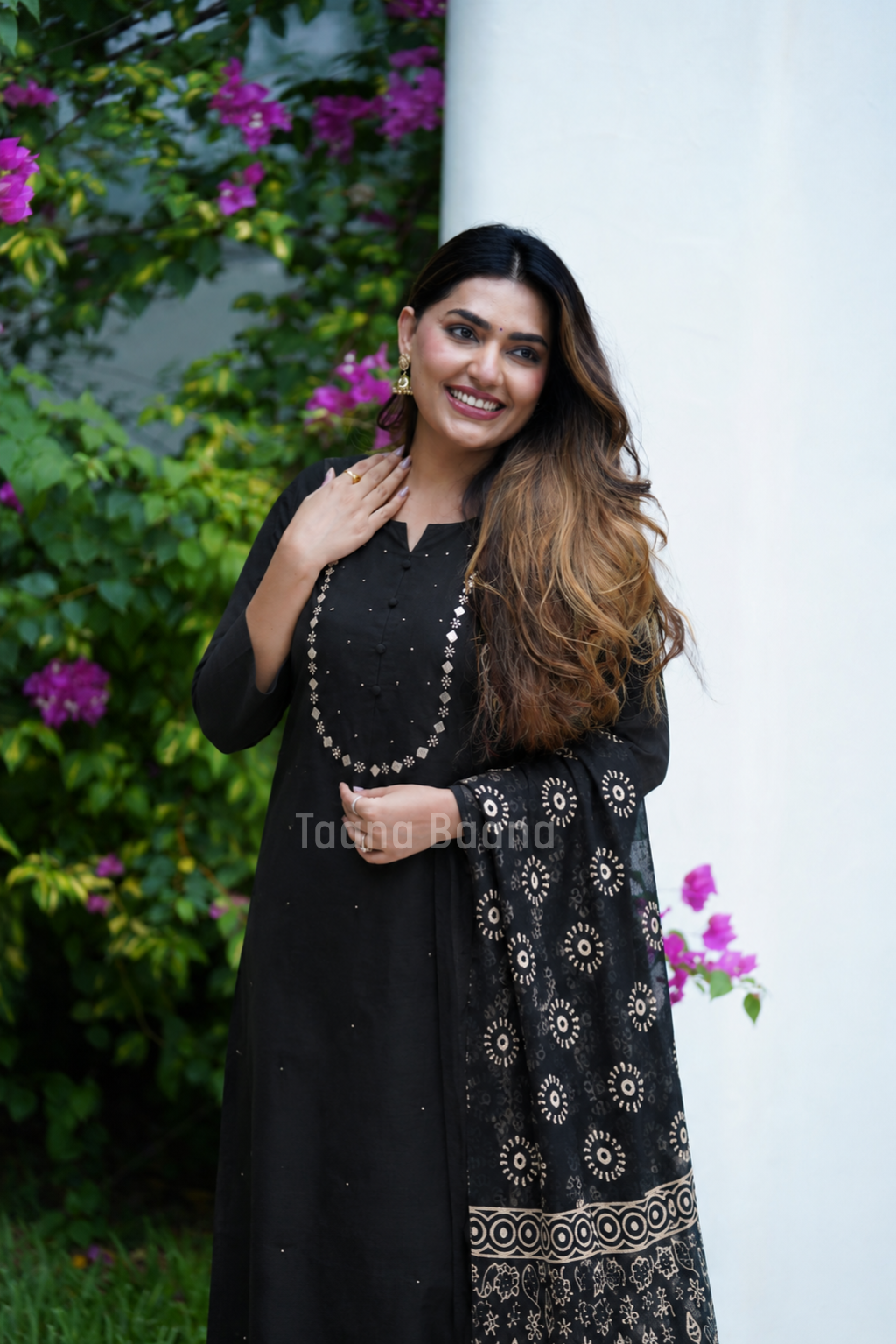 Dupatta Pant Set