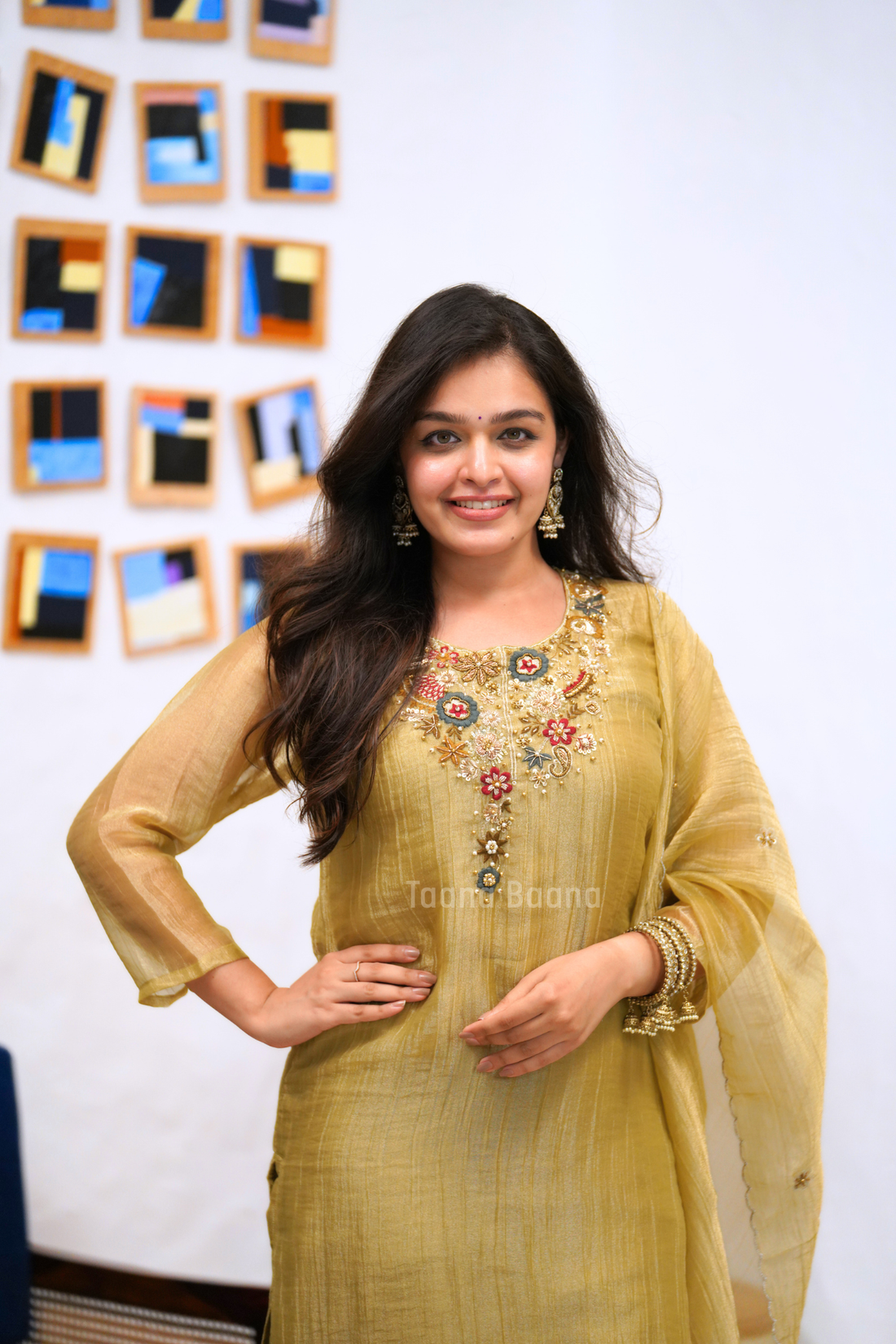 Dupatta Pant Set