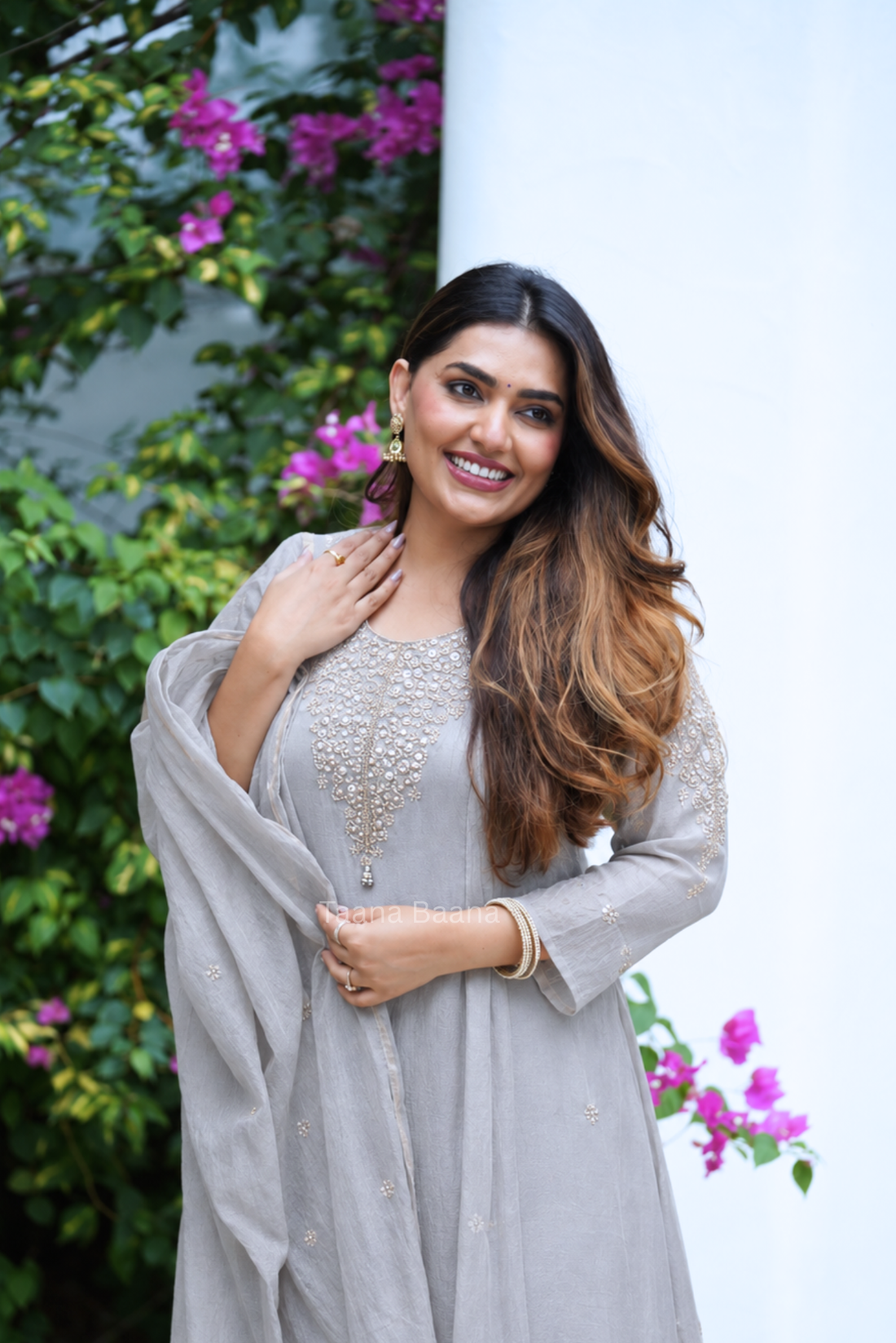 Dupatta Plazo Set