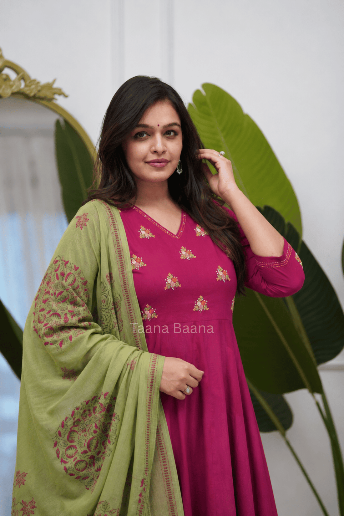 Dupatta Pant Set