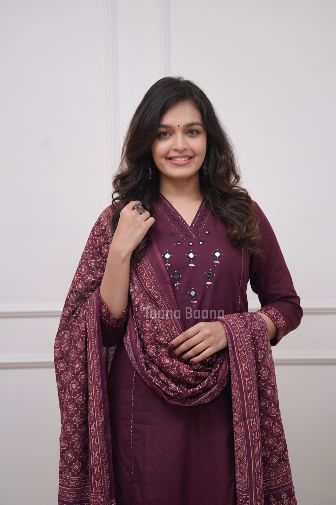 Dupatta Pant Set
