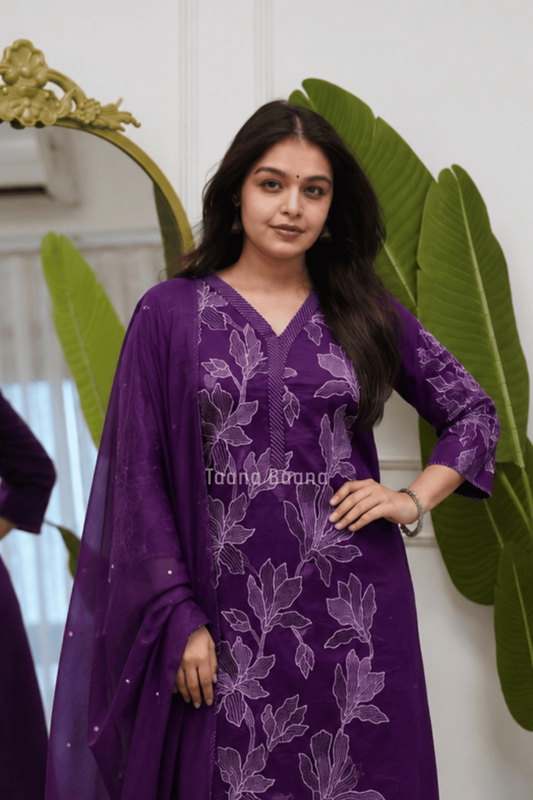 Dupatta Pant Set