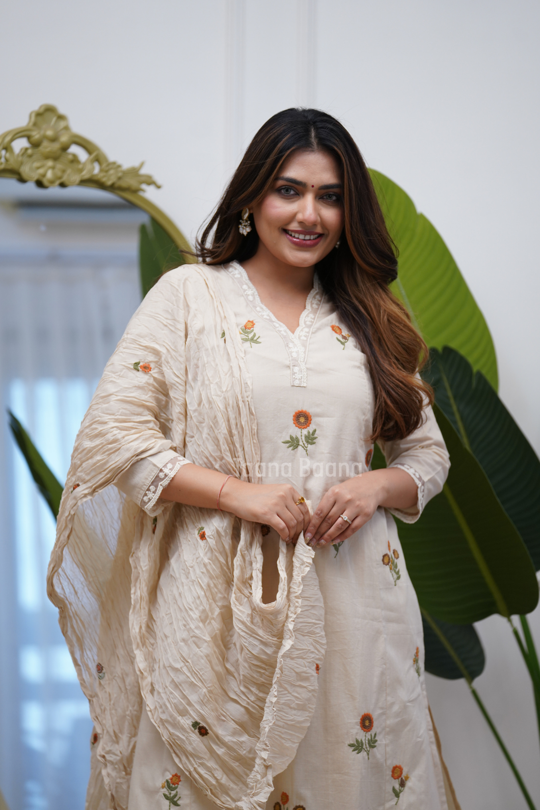 Dupatta Pant Set