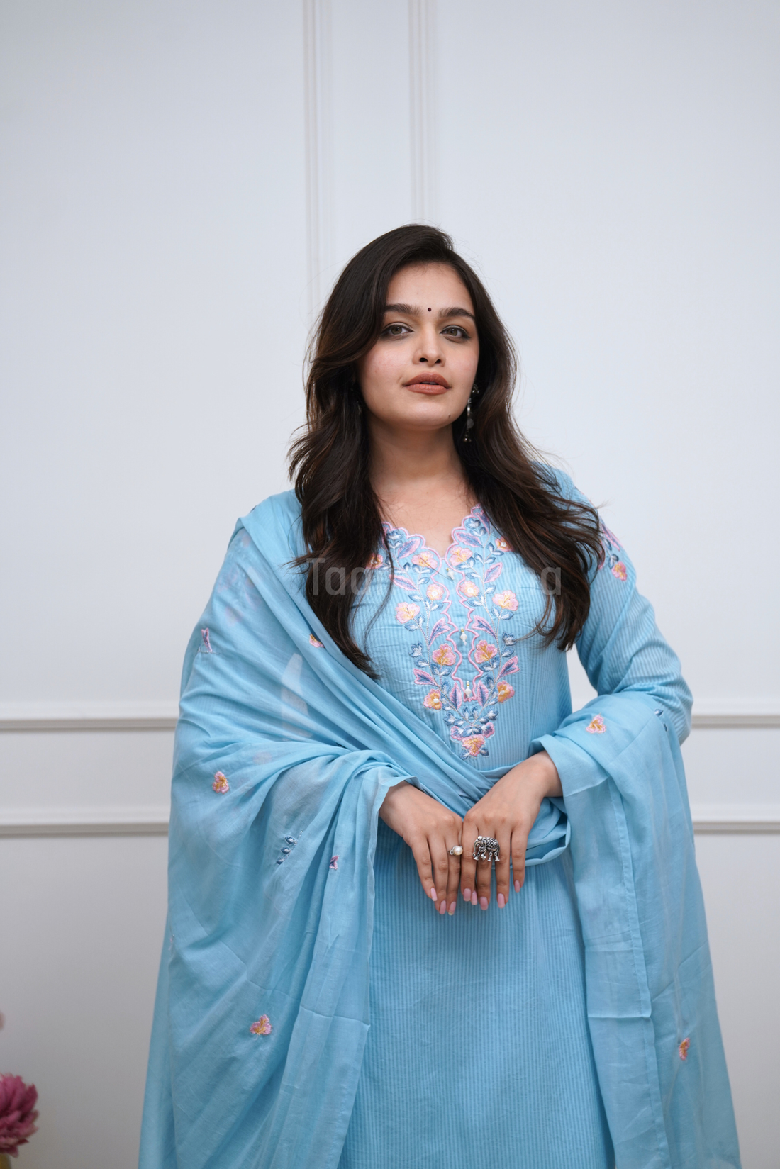 Dupatta Pant Set