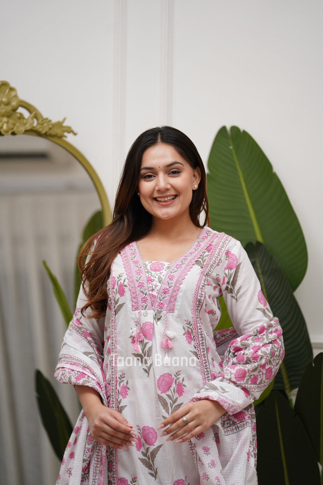 Dupatta Pant Set