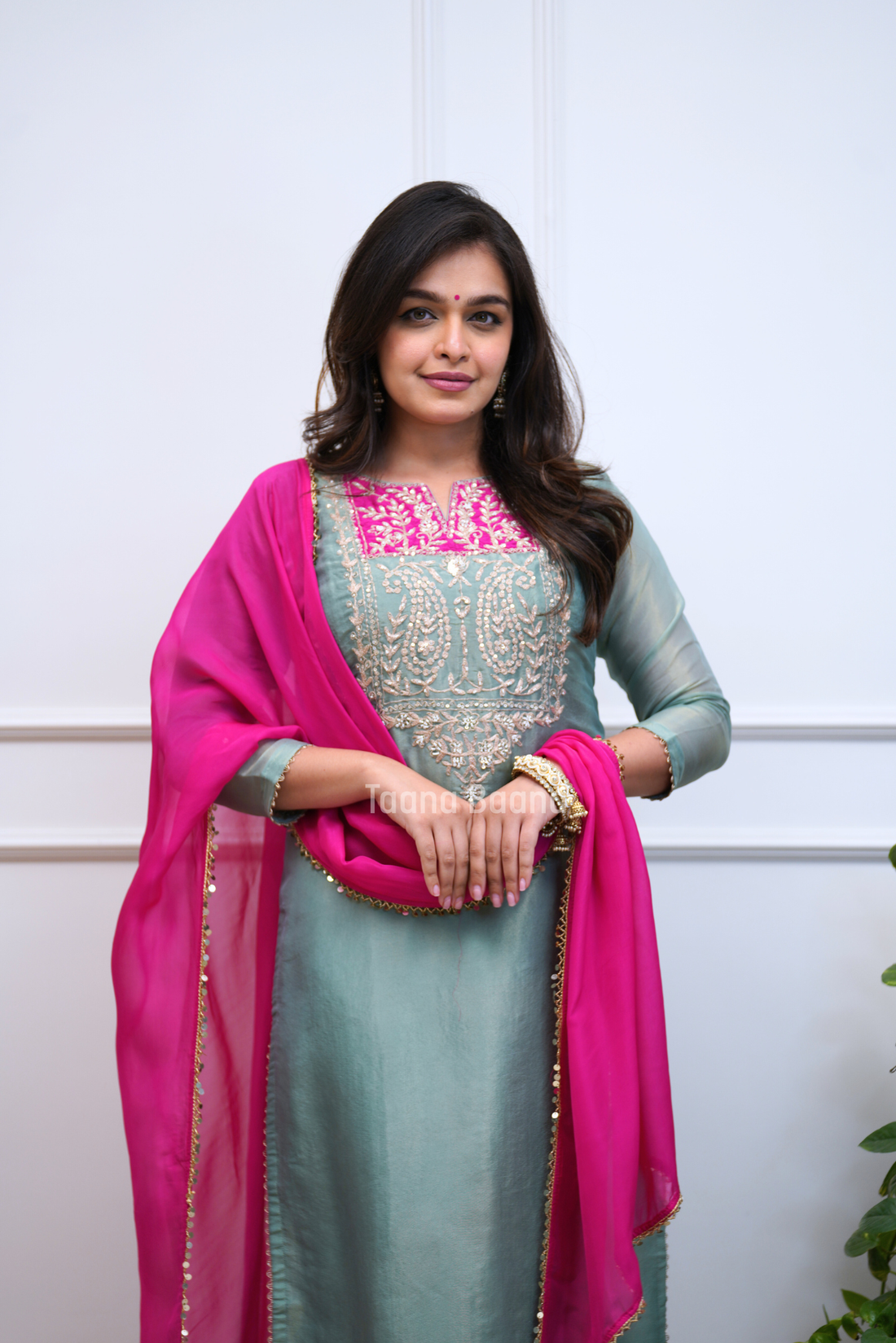 Dupatta Pant Set
