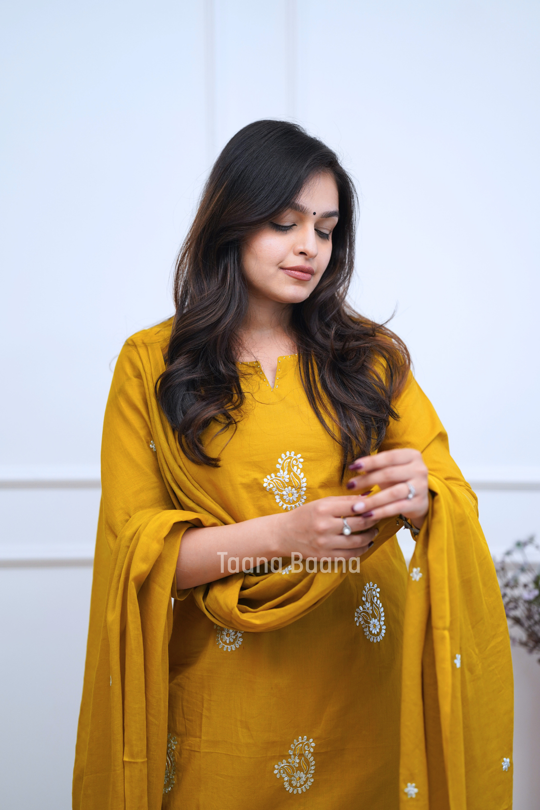 Dupatta Pant Set