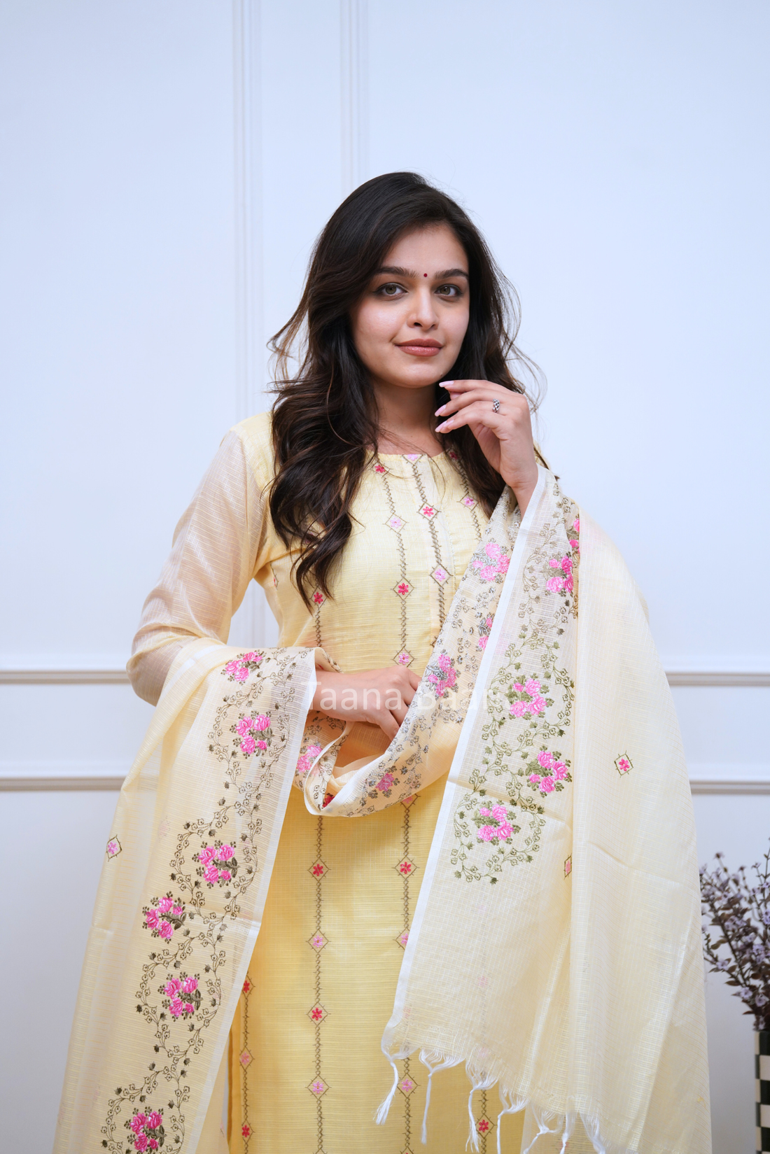 Dupatta Pant Set