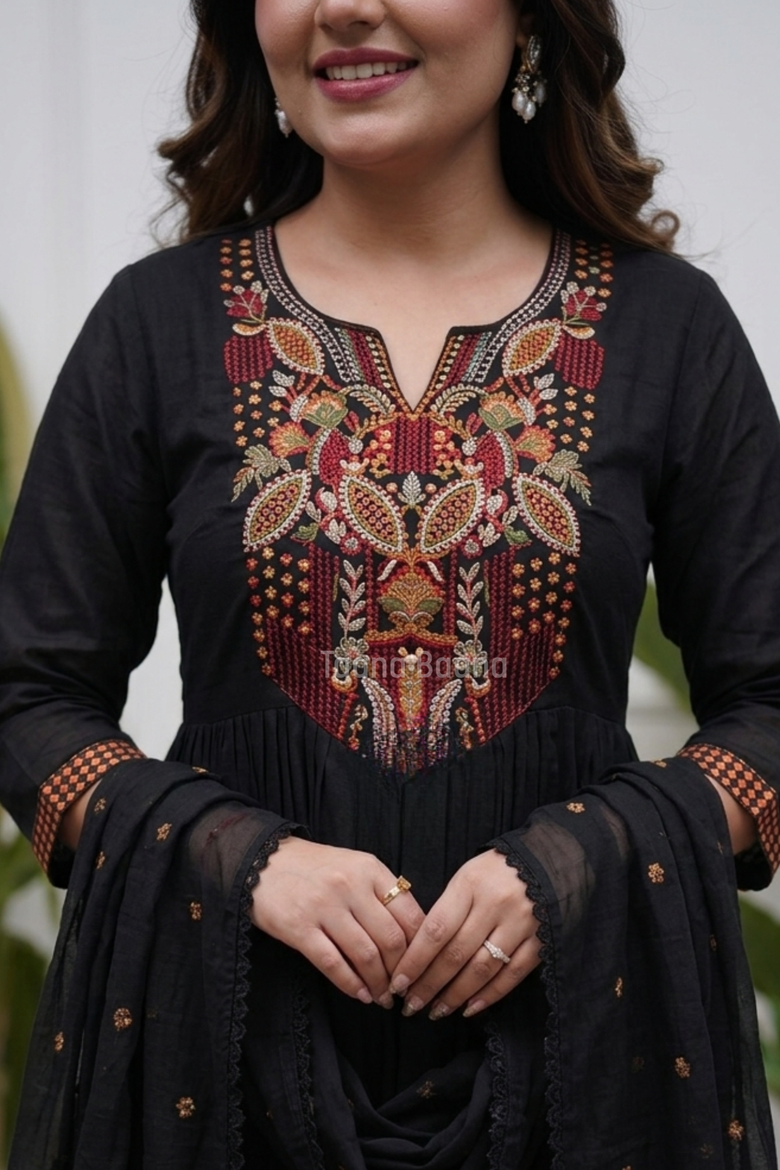 Anarkali Dupatta Set