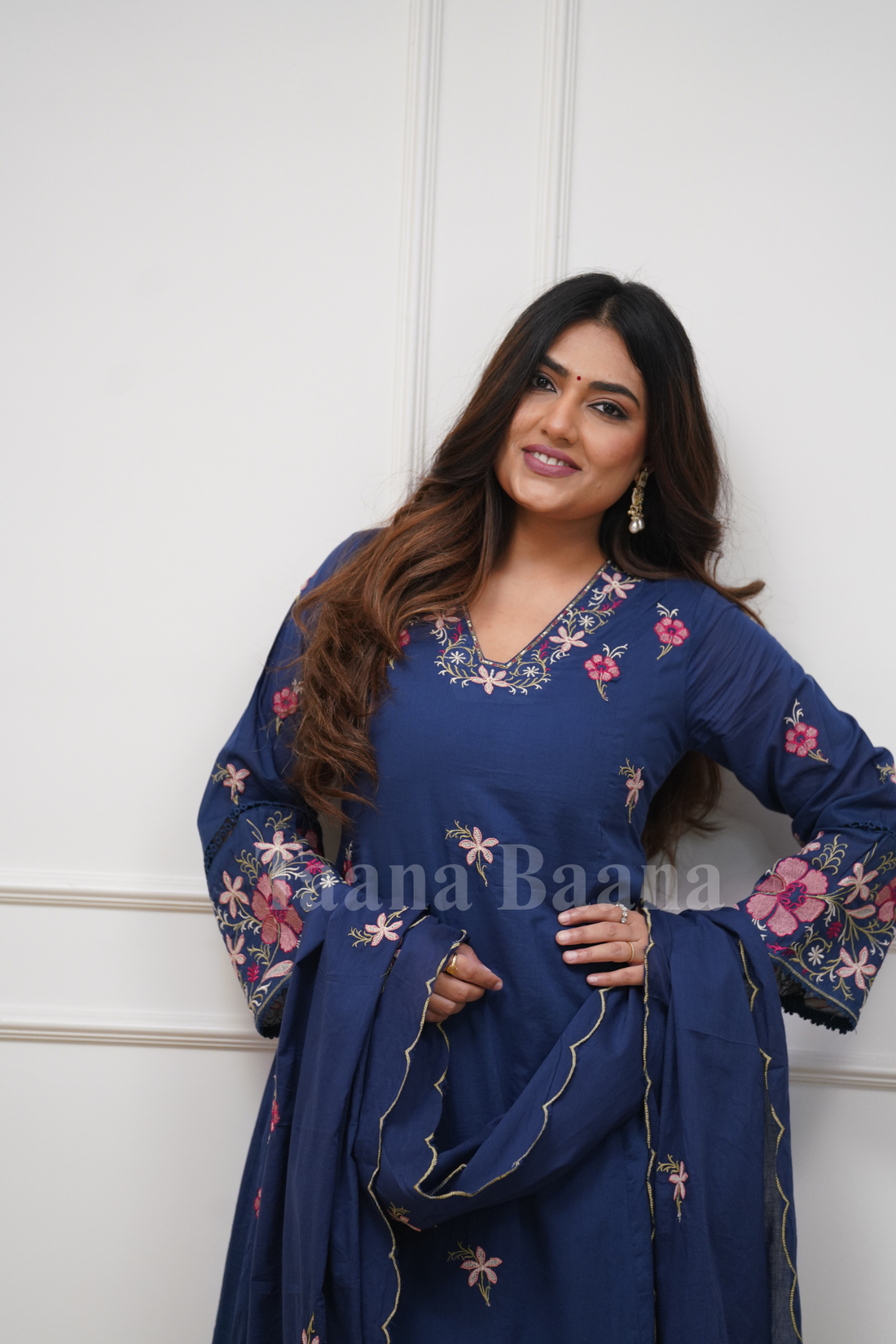 Dupatta Pant Set