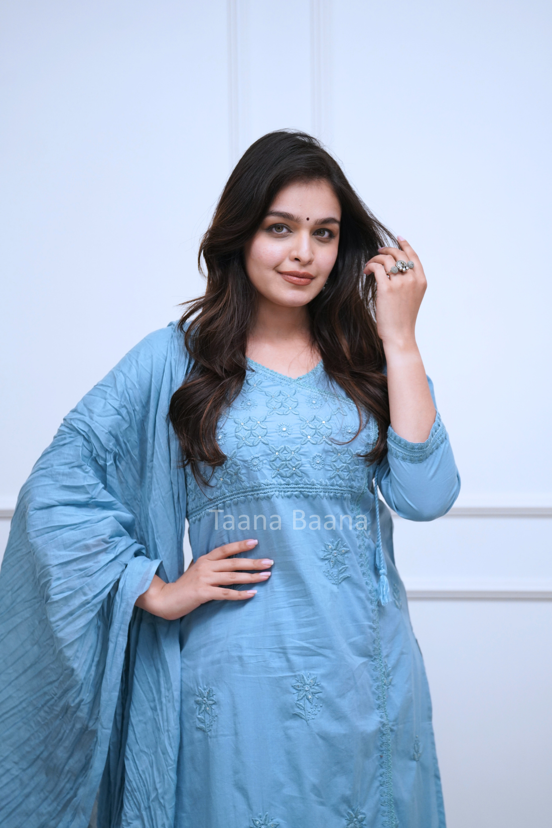 Dupatta Pant Set