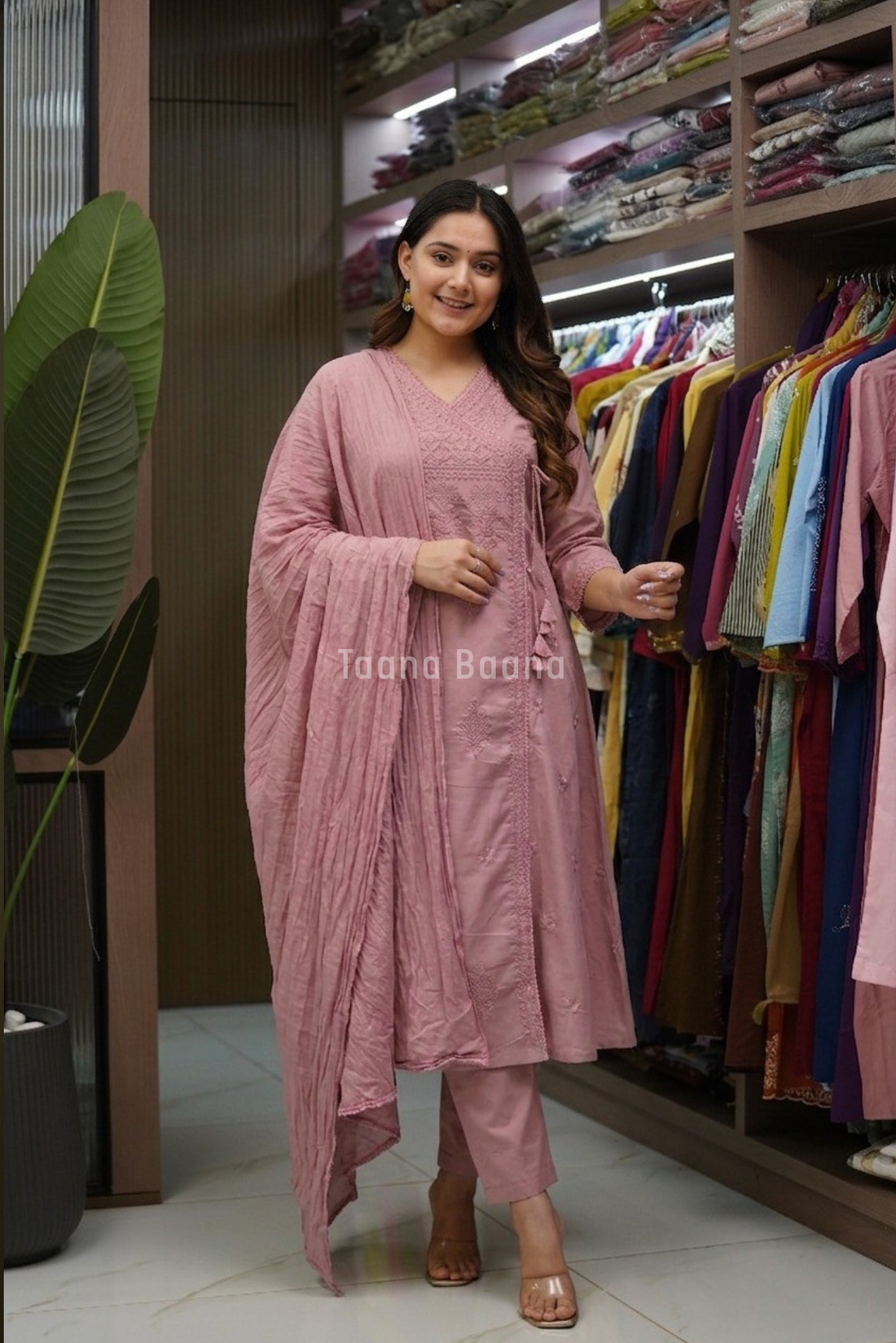 Dupatta Pant Set