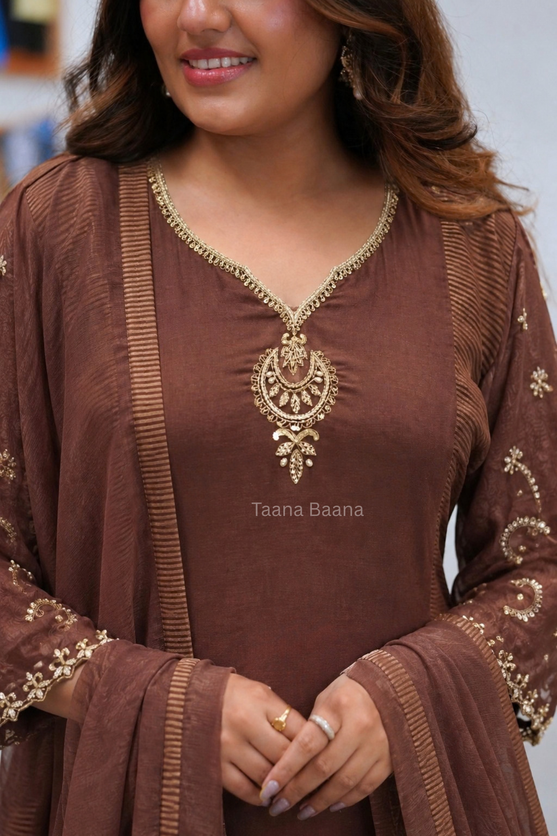 Dupatta Pant Set