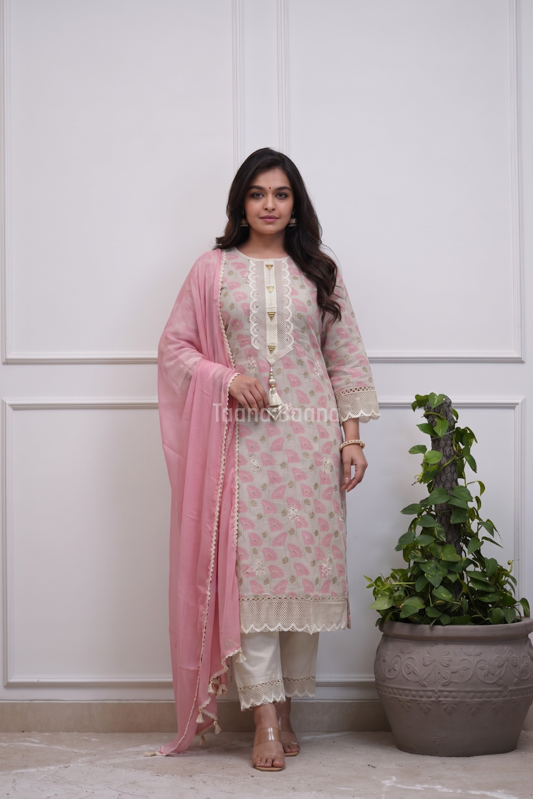 Dupatta Pant Set