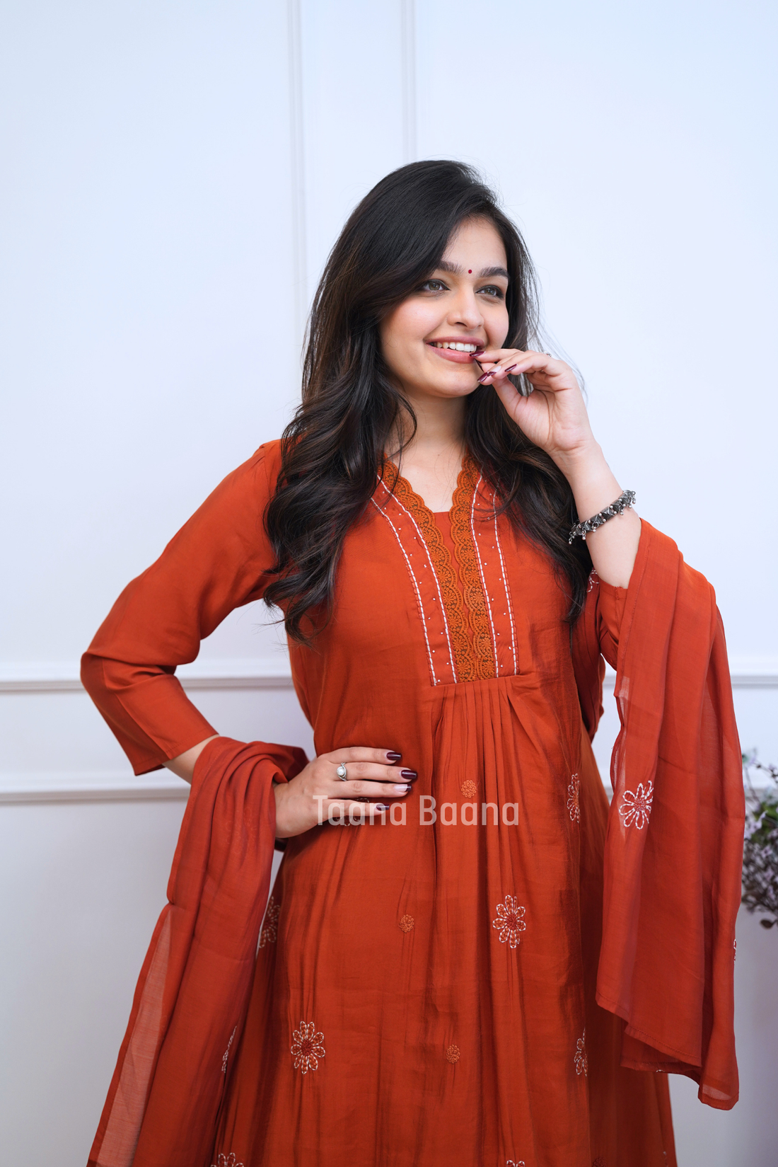 Dupatta Pant Set
