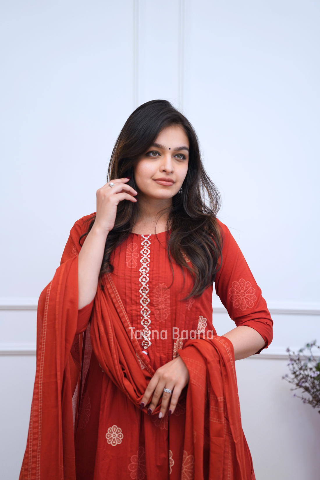 Dupatta Pant Set