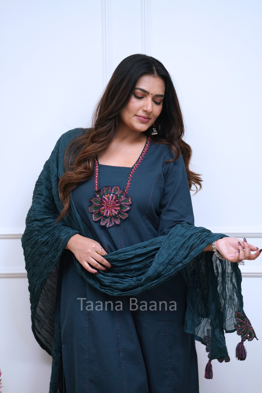 Dupatta Pant Set