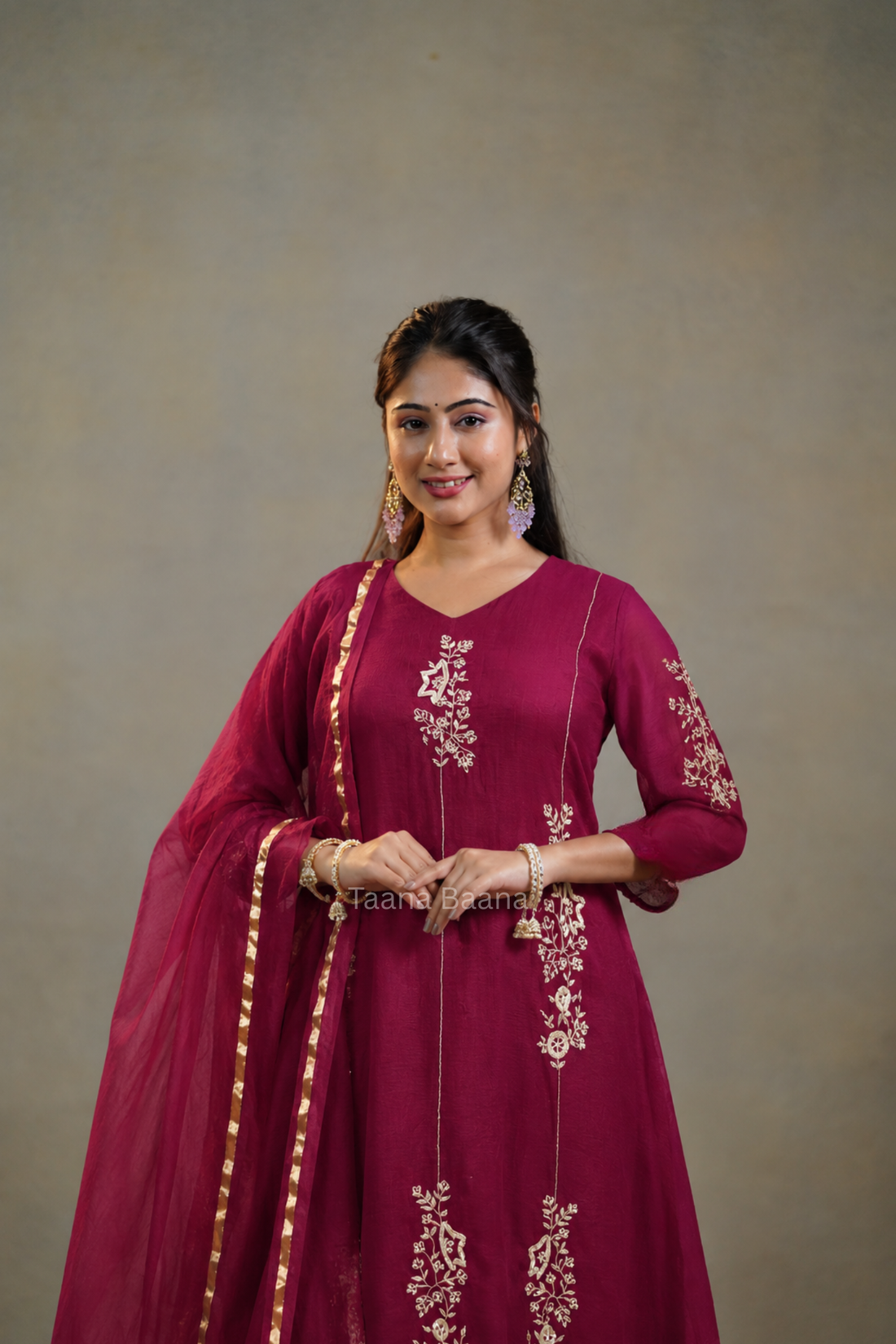 Dupatta Pant Set