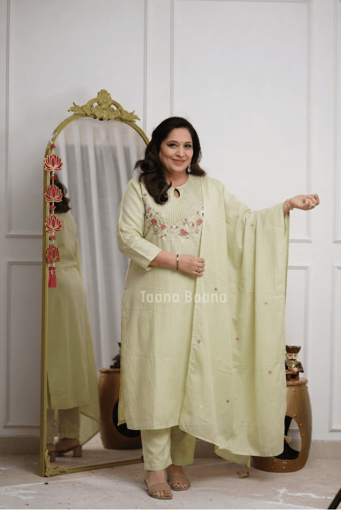 Dupatta Pant Set