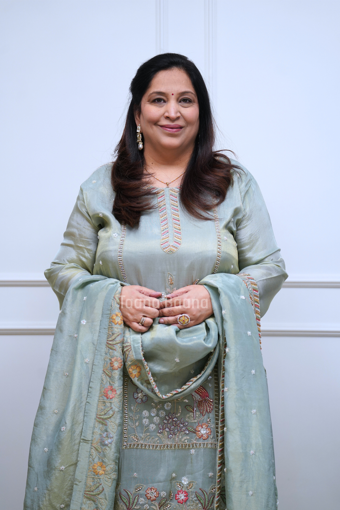 Dupatta Plazo Set