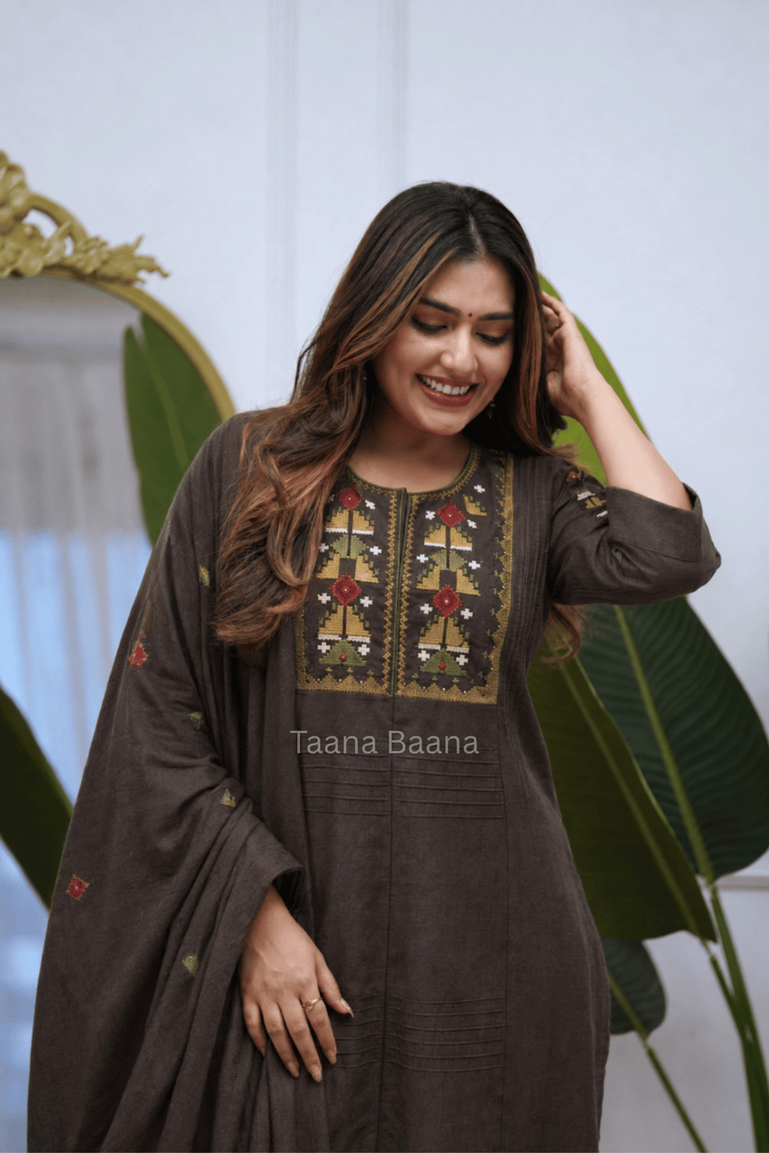 Dupatta Pant Set