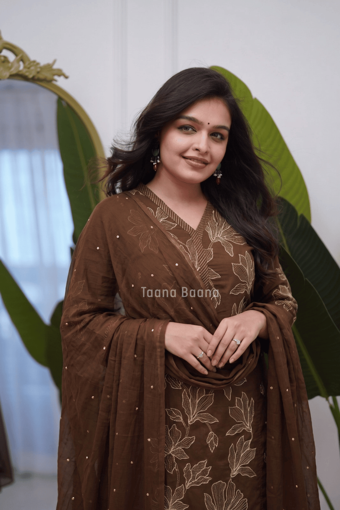 Dupatta Pant Set
