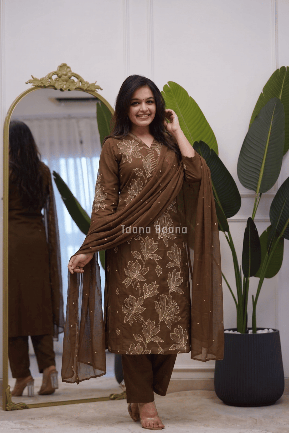Dupatta Pant Set