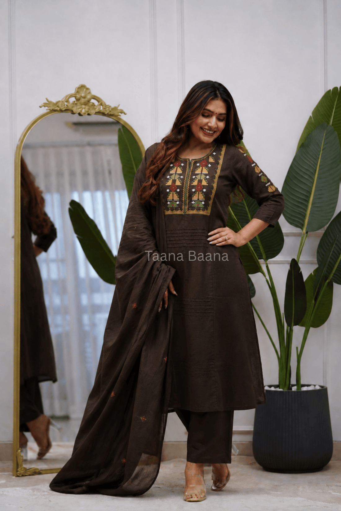 Dupatta Pant Set