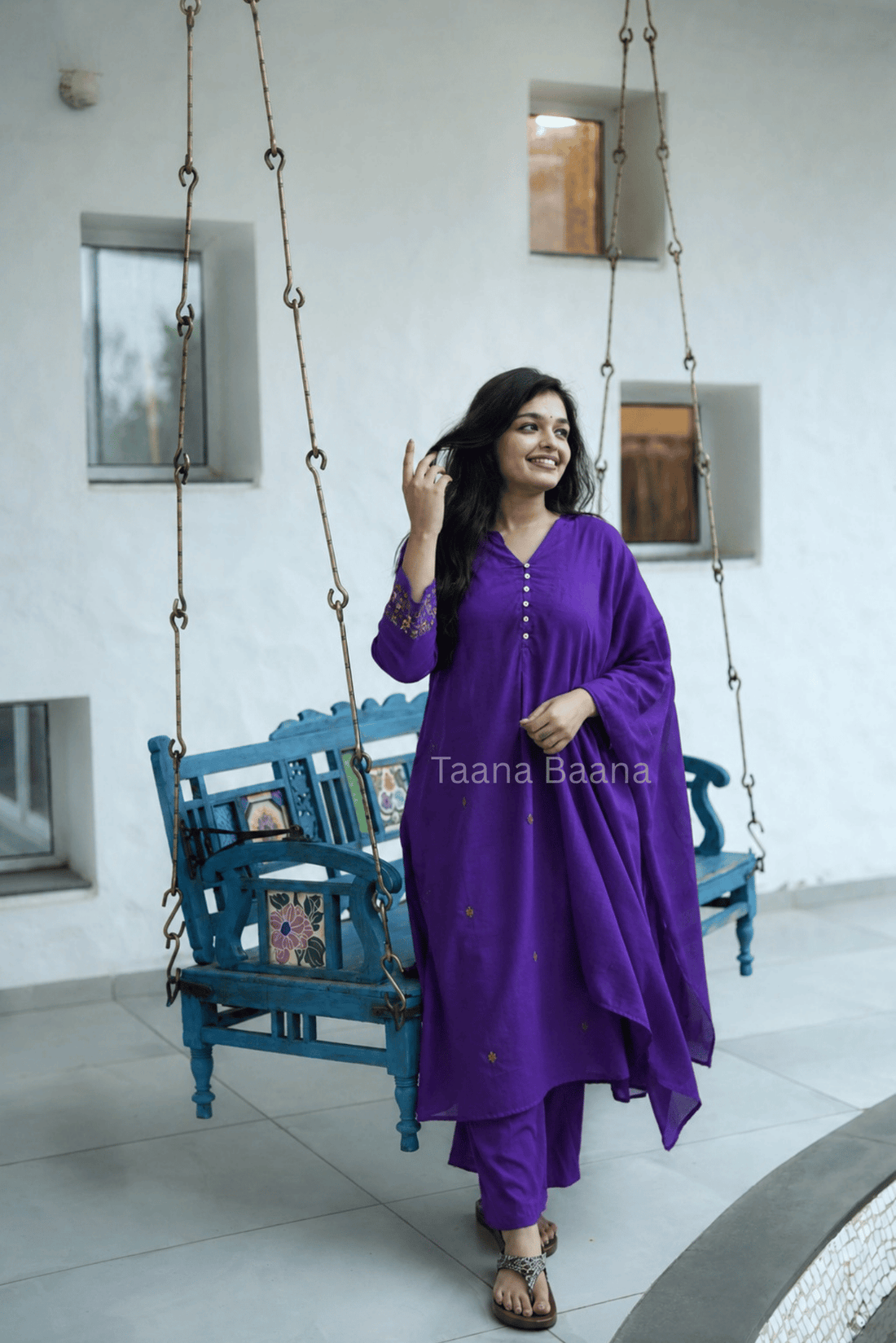 Dupatta Pant Set