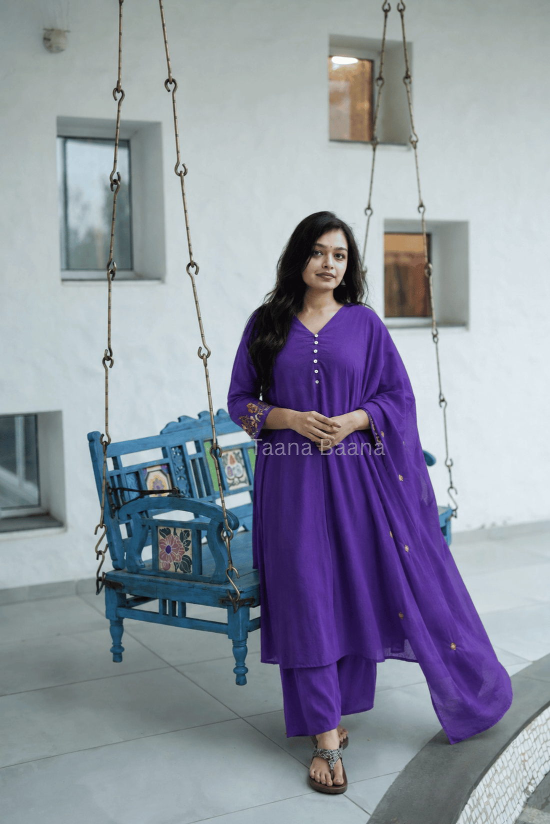 Dupatta Pant Set