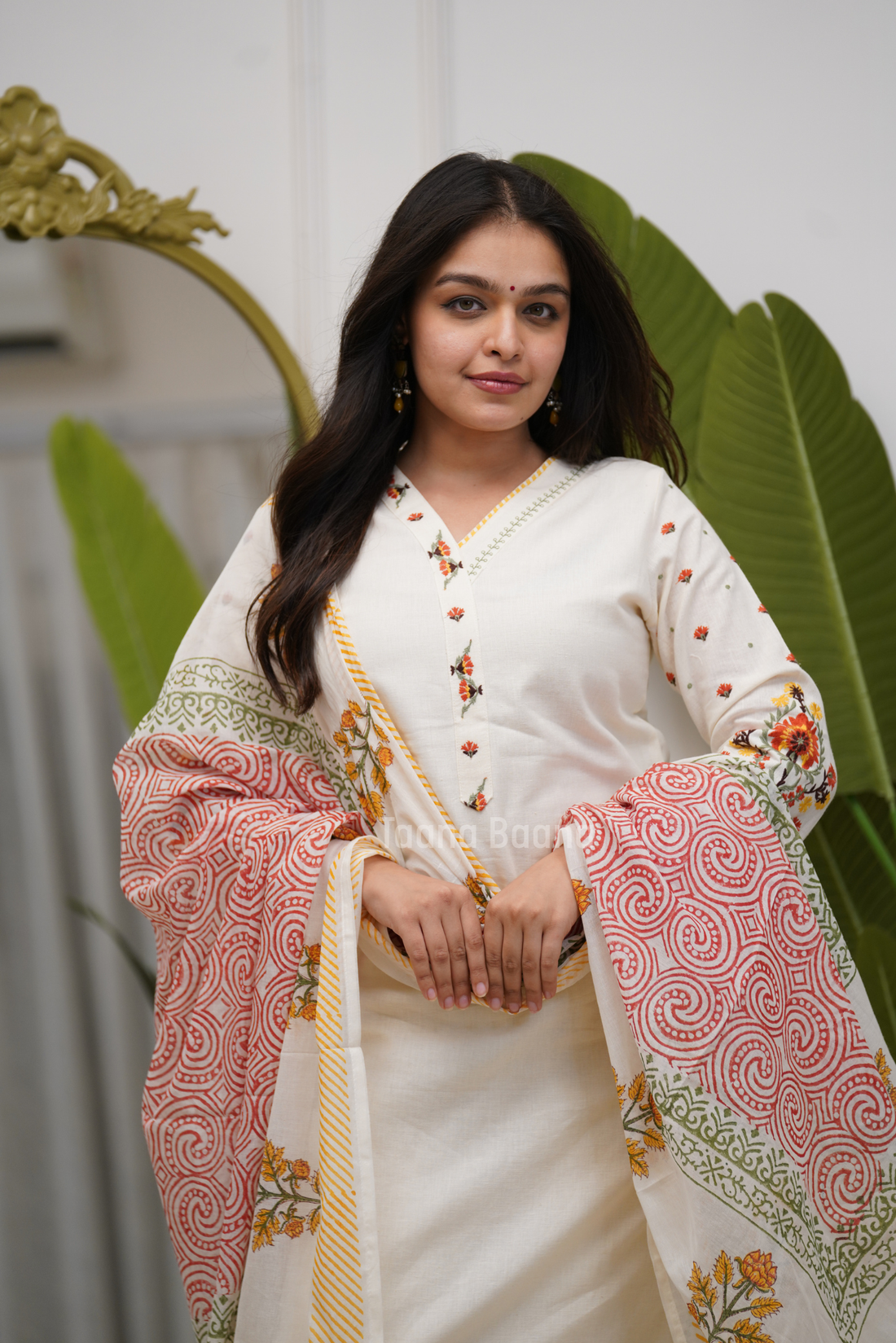 Dupatta Pant Set