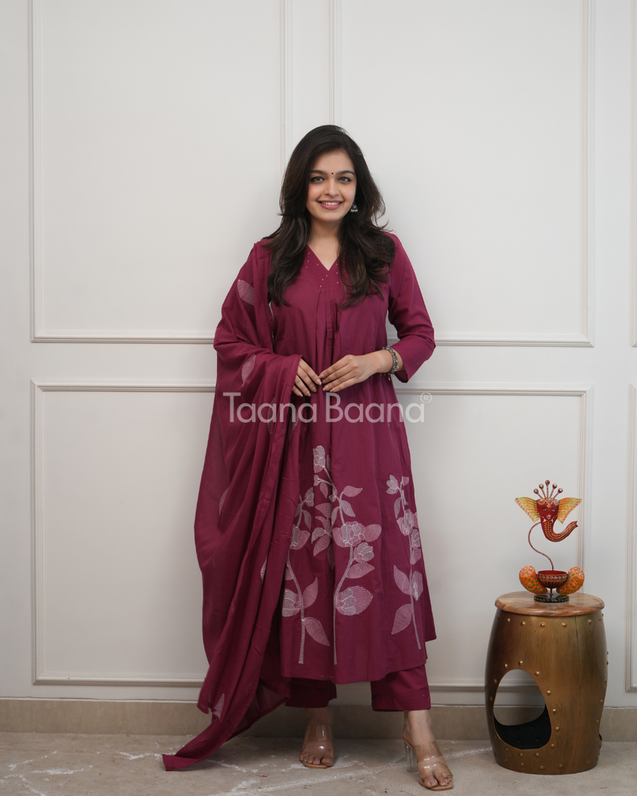 Anarkali Duppata Suit