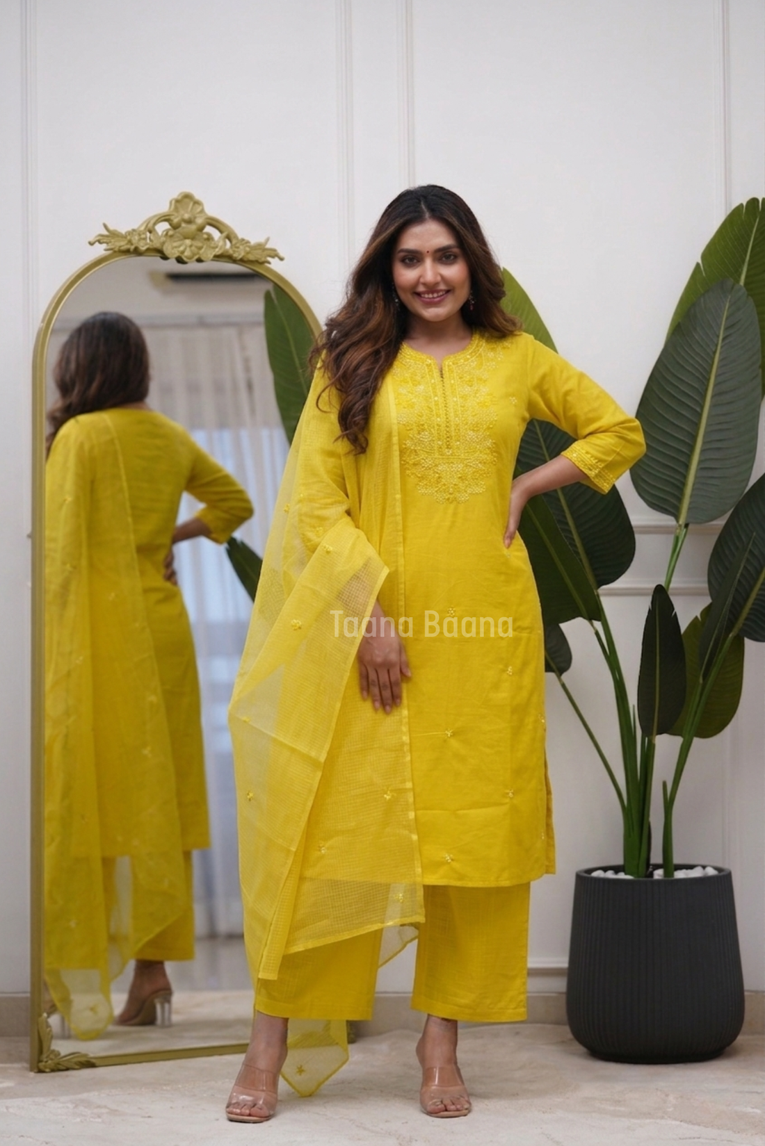 Dupatta Pant Set