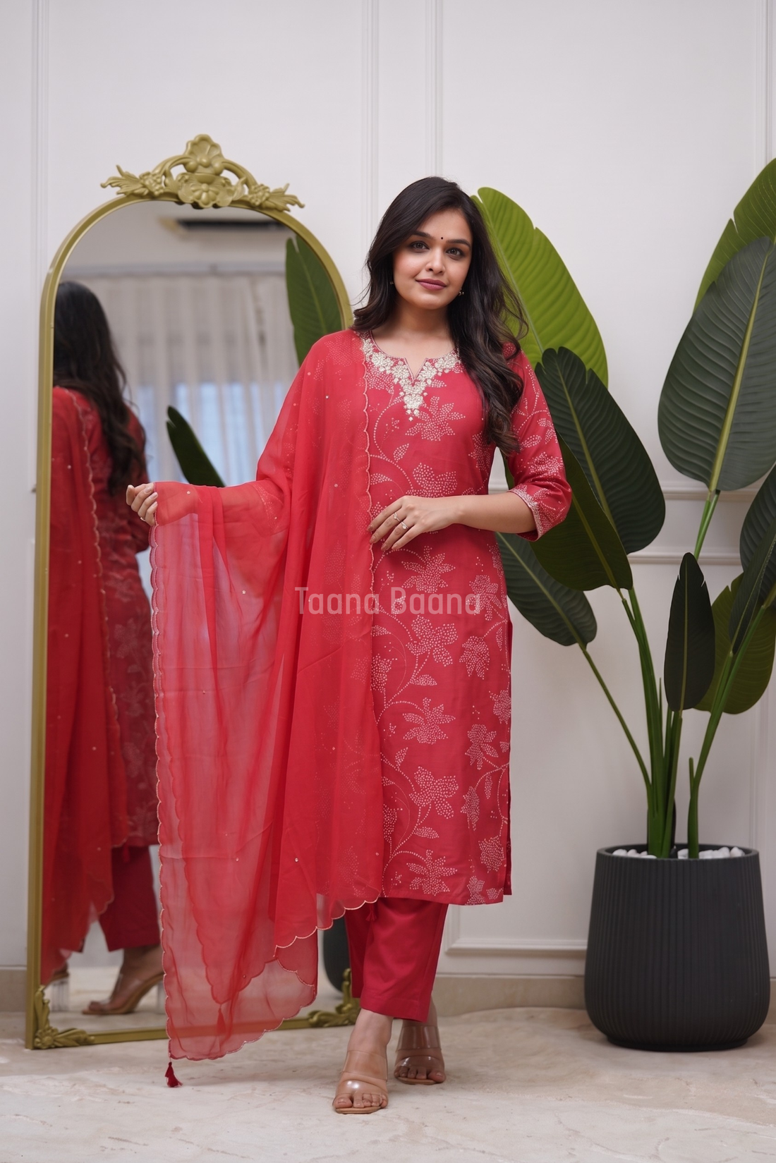 Dupatta Pant Set