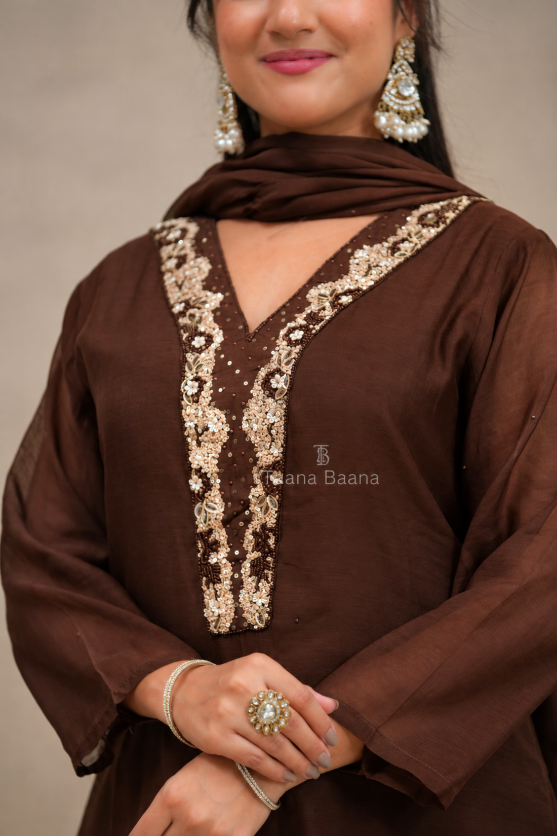 Dupatta Pant Set