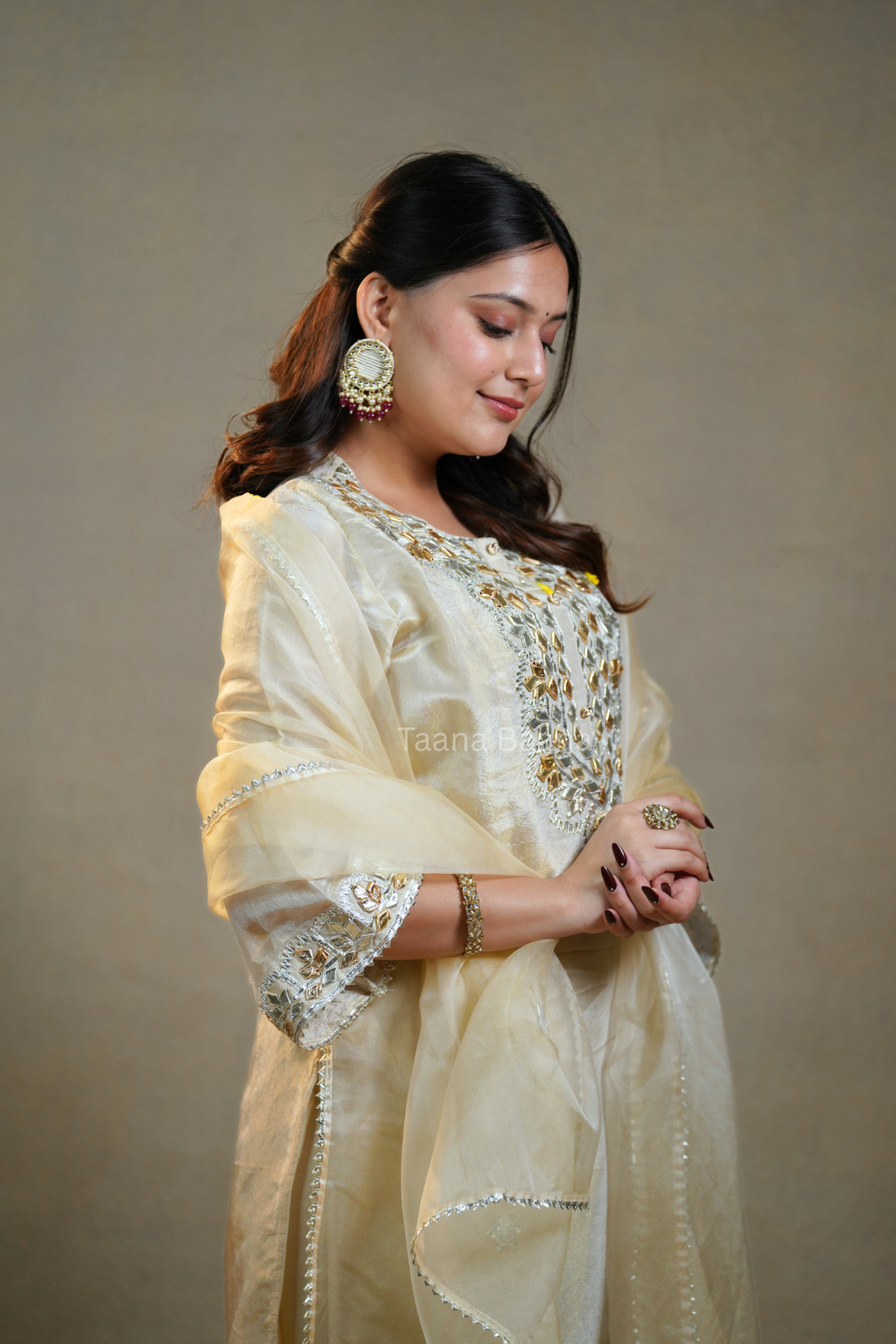 Dupatta Pant Set