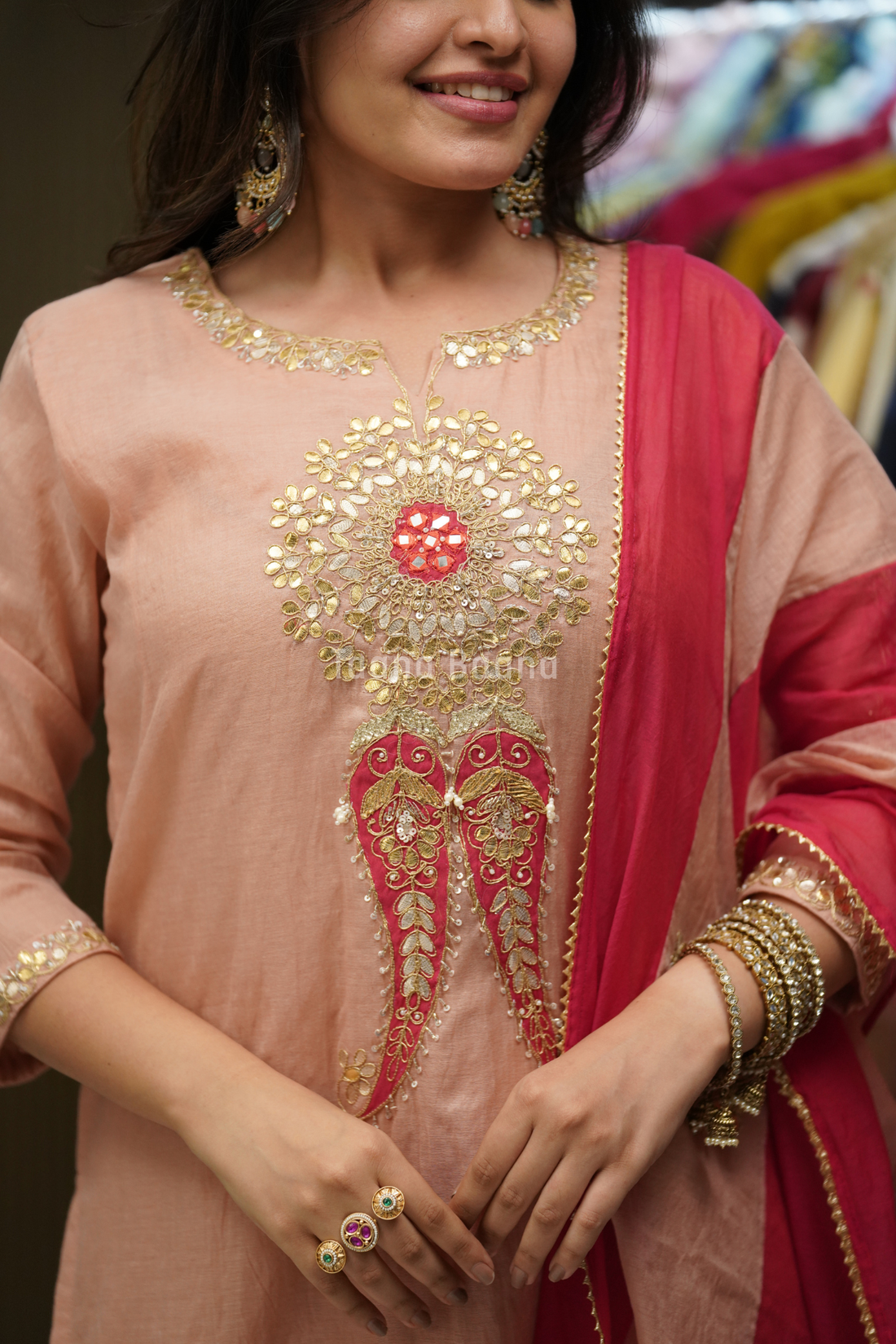 Dupatta Pant Set